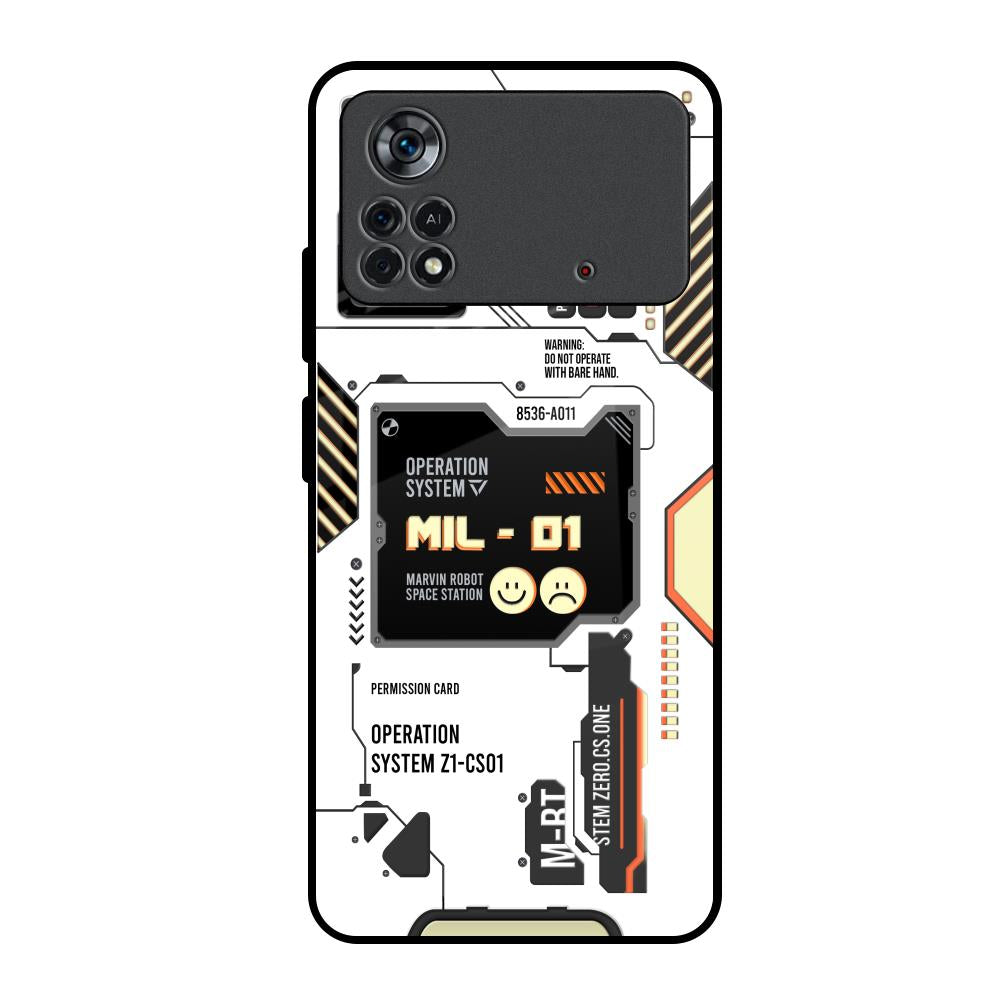 Tech Display Poco X4 Pro 5G Glass Back Cover Online
