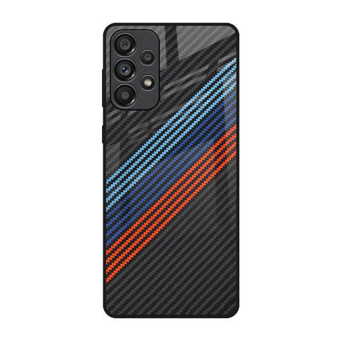 Carbon Inspired Samsung Galaxy A73 5G Glass Back Cover Online