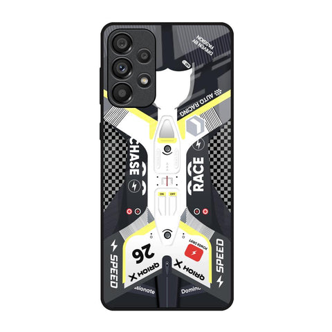 Car Enthusiast Samsung Galaxy A73 5G Glass Back Cover Online