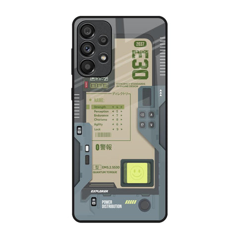 Art Station Samsung Galaxy A73 5G Glass Back Cover Online