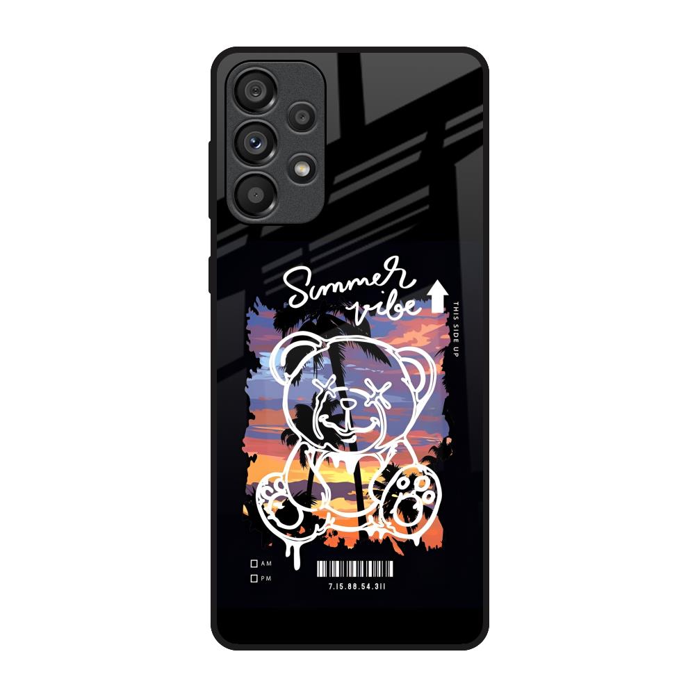 Summer Vibe Samsung Galaxy A33 5G Glass Back Cover Online