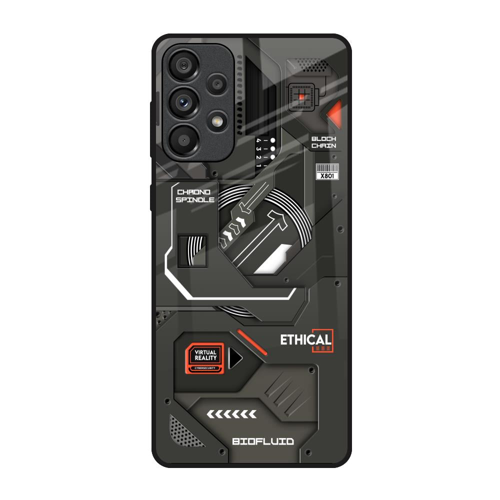 Tech Aesthetics Samsung Galaxy A33 5G Glass Back Cover Online