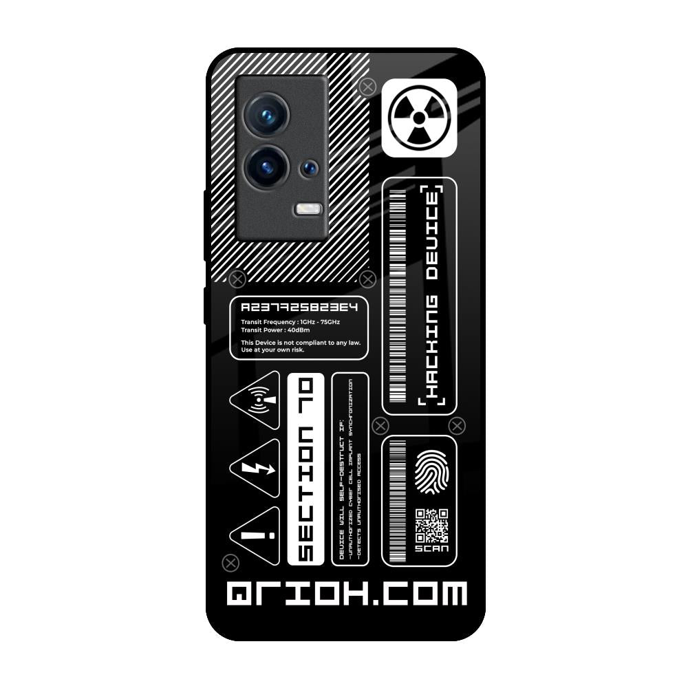 Futuristic Art IQOO 9 5G Glass Back Cover Online