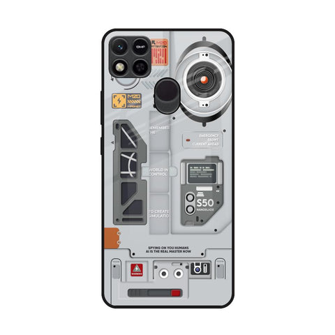 Plasma Shield Redmi 10A Glass Back Cover Online