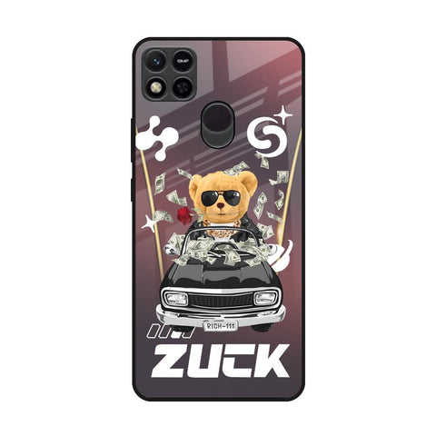 Money Madness Redmi 10A Glass Back Cover Online