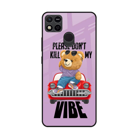 Don't Kill My Vibe Redmi 10A Glass Back Cover Online