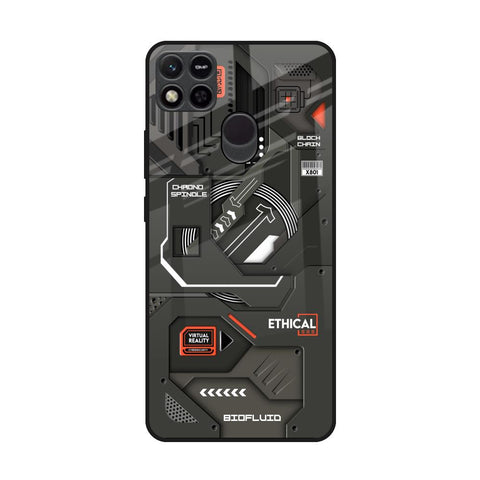 Tech Aesthetics Redmi 10A Glass Back Cover Online
