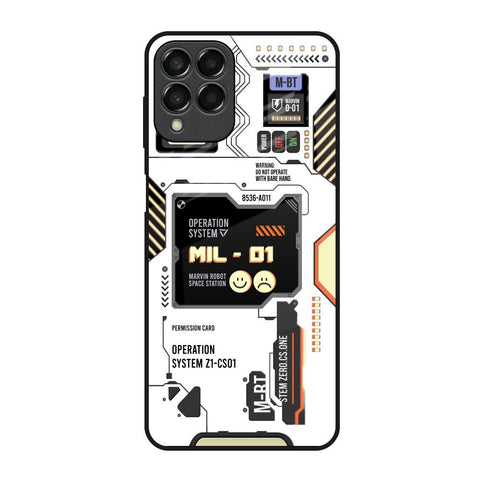 Tech Display Samsung Galaxy M53 5G Glass Back Cover Online