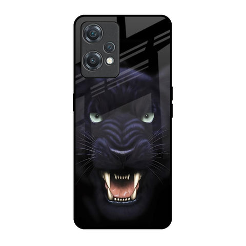 Angry Black Leopard OnePlus Nord CE 2 Lite 5G Glass Back Cover Online