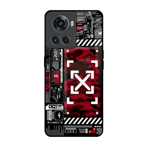 Technology Art OnePlus 10R 5G Glass Back Cover Online