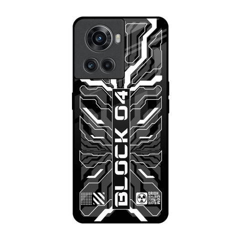 Monochrome Magic OnePlus 10R 5G Glass Back Cover Online