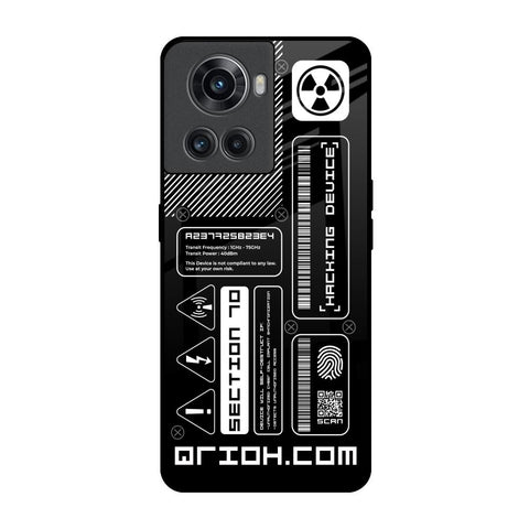 Futuristic Art OnePlus 10R 5G Glass Back Cover Online
