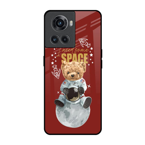 Astronaut Bear OnePlus 10R 5G Glass Back Cover Online