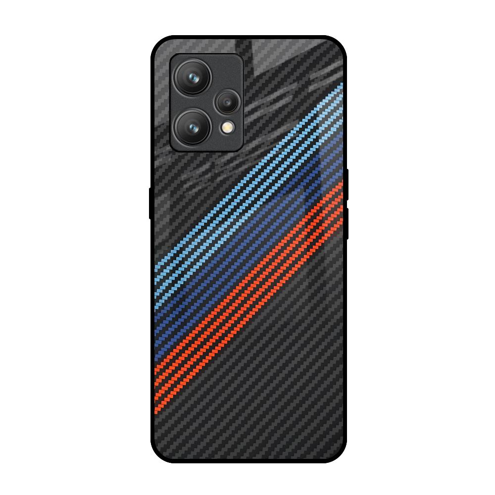 Carbon Inspired Realme 9 Glass Back Cover Online