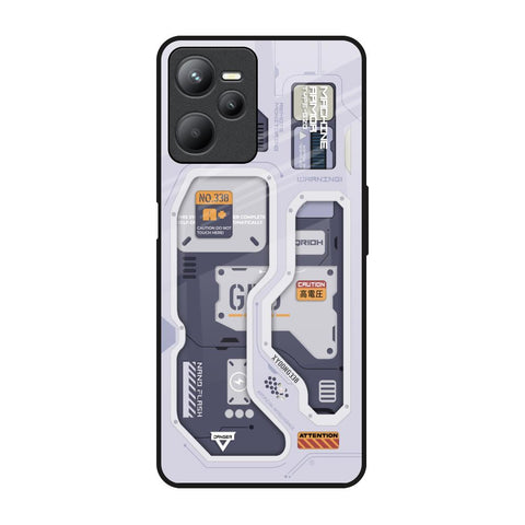 Tech Savvy Realme C35 Glass Back Cover Online
