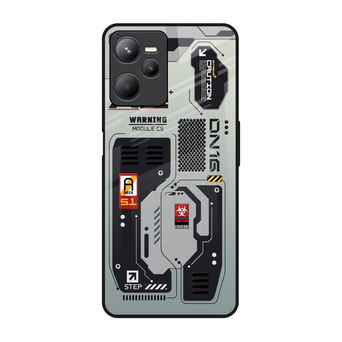 Techno Vibes Realme C35 Glass Back Cover Online