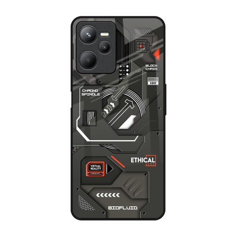 Tech Aesthetics Realme C35 Glass Back Cover Online
