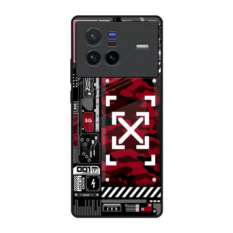 Technology Art Vivo X80 5G Glass Back Cover Online