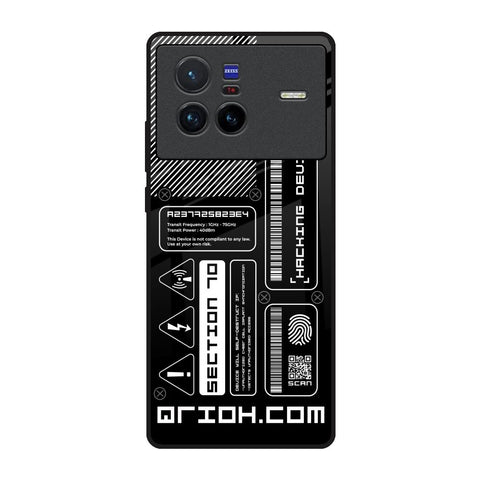 Futuristic Art Vivo X80 5G Glass Back Cover Online