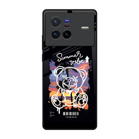 Summer Vibe Vivo X80 5G Glass Back Cover Online