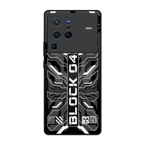 Monochrome Magic Vivo X80 Pro 5G Glass Back Cover Online