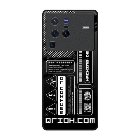 Futuristic Art Vivo X80 Pro 5G Glass Back Cover Online