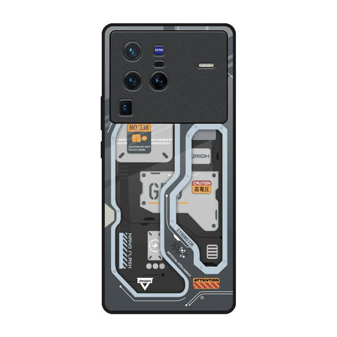 Retro Futuristic Vivo X80 Pro 5G Glass Back Cover Online