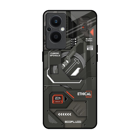 Tech Aesthetics OPPO F21 Pro 5G Glass Back Cover Online