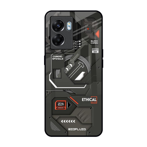 Tech Aesthetics Oppo K10 5G Glass Back Cover Online