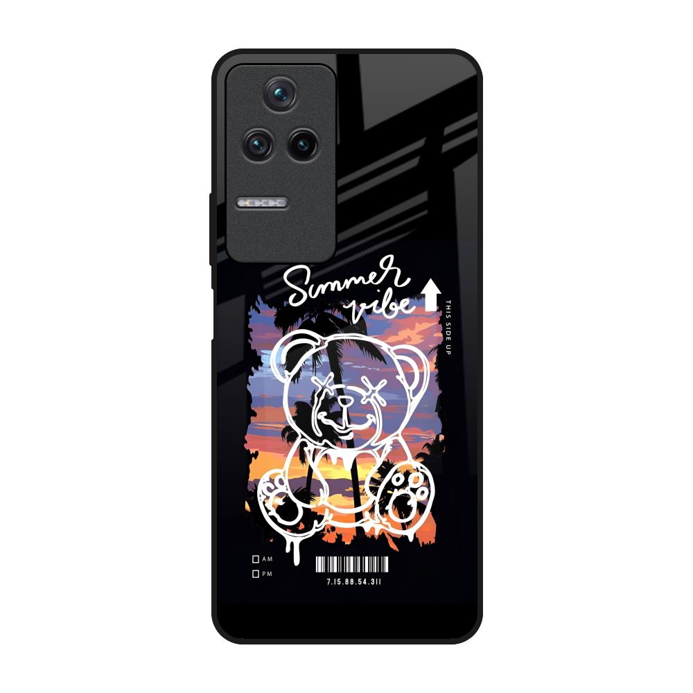 Summer Vibe Poco F4 5G Glass Back Cover Online