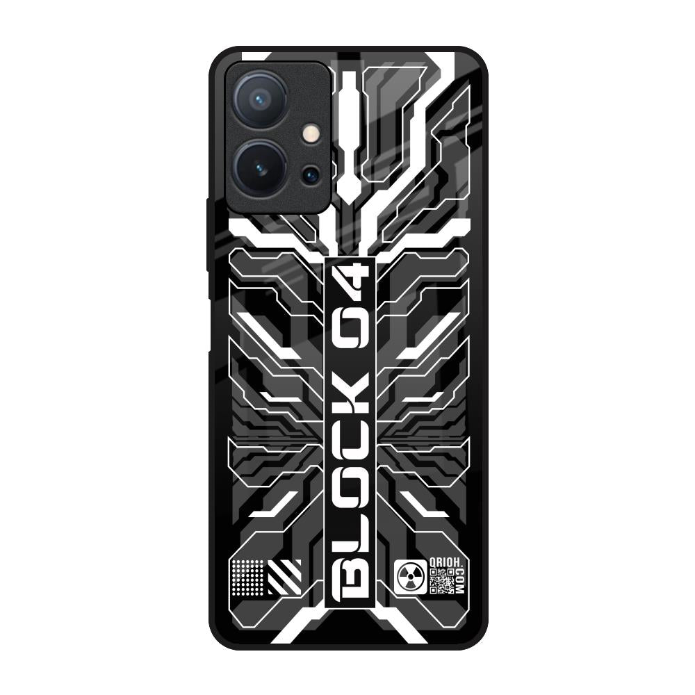 Monochrome Magic Vivo T1 5G Glass Back Cover Online