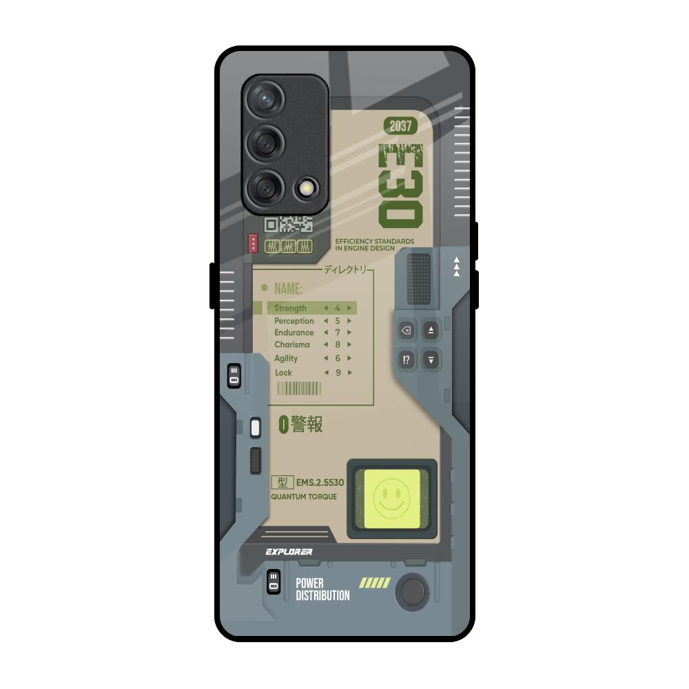 Art Station Oppo F19s Glass Back Cover Online