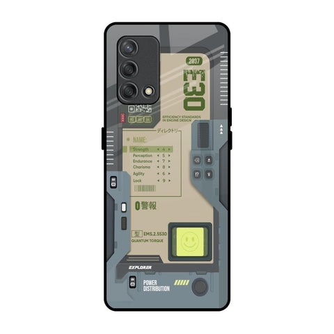 Art Station Oppo F19s Glass Back Cover Online