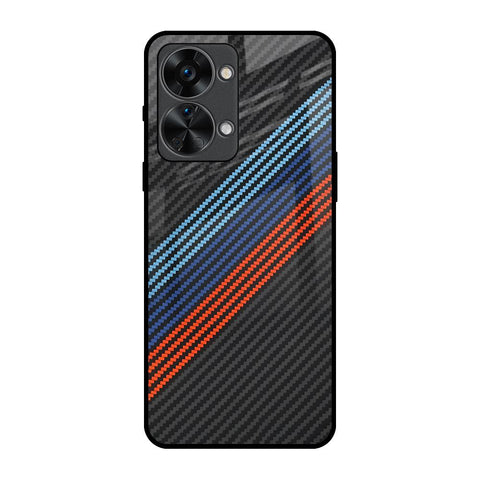 Carbon Inspired OnePlus Nord 2T 5G Glass Back Cover Online