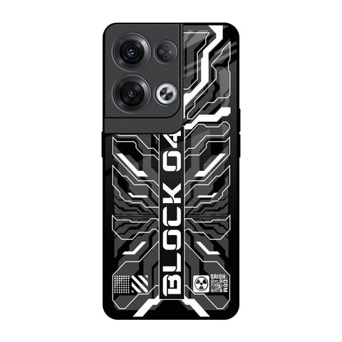 Monochrome Magic Oppo Reno8 Pro 5G Glass Back Cover Online