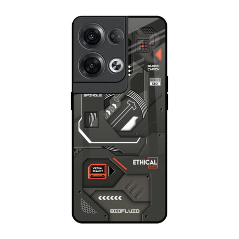 Tech Aesthetics Oppo Reno8 Pro 5G Glass Back Cover Online