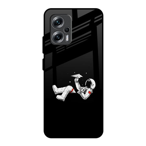 Space Traveller Redmi K50i 5G Glass Back Cover Online