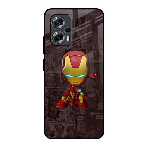 Angry Baby Super Hero Redmi K50i 5G Glass Back Cover Online
