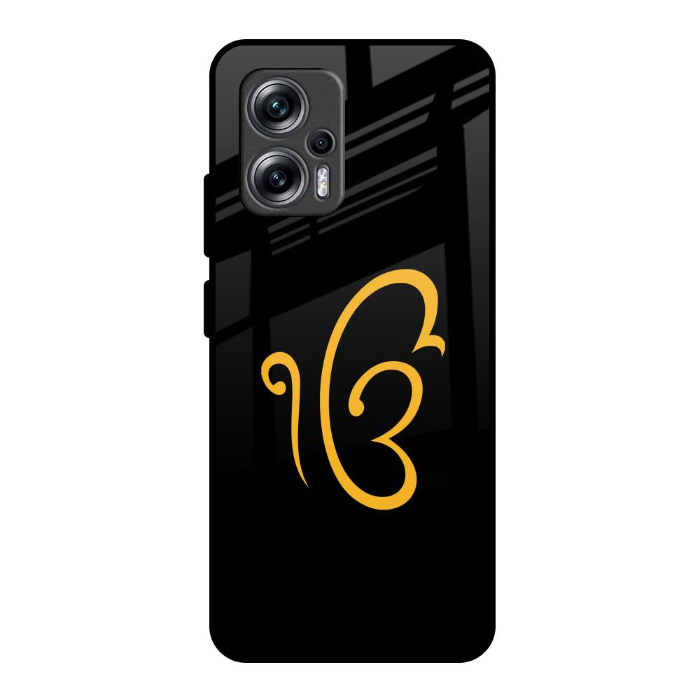 Luxury Fashion Initial Redmi K50i 5G Glass Back Cover Online