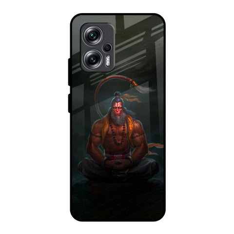 Lord Hanuman Animated Redmi K50i 5G Glass Back Cover Online