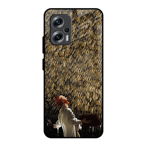 Rain Festival Redmi K50i 5G Glass Back Cover Online