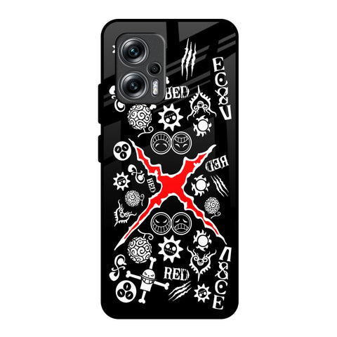 Red Zone Redmi K50i 5G Glass Back Cover Online