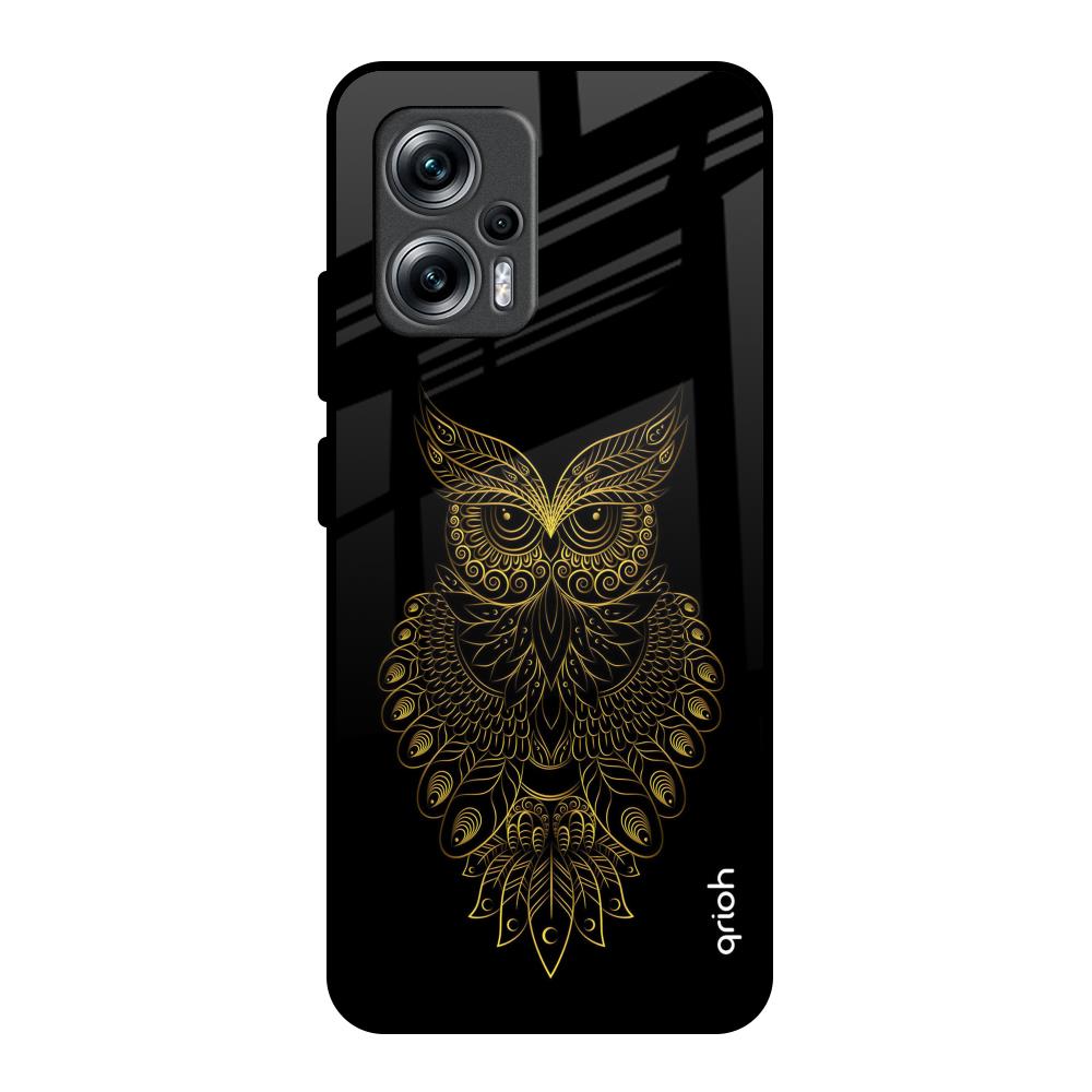 Golden Owl Redmi K50i 5G Glass Back Cover Online