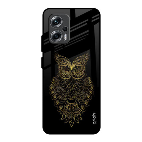 Golden Owl Redmi K50i 5G Glass Back Cover Online
