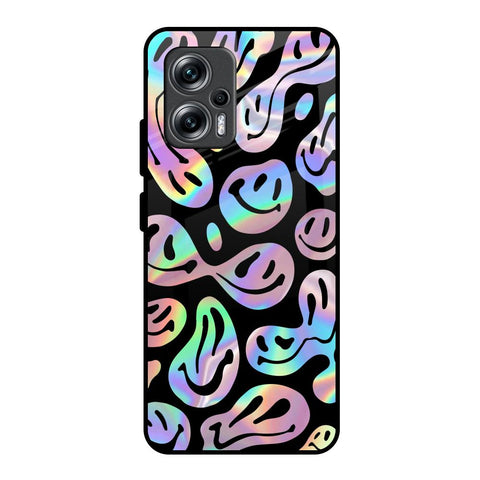 Acid Smile Redmi K50i 5G Glass Back Cover Online