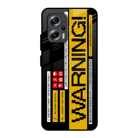 Aircraft Warning Redmi K50i 5G Glass Back Cover Online