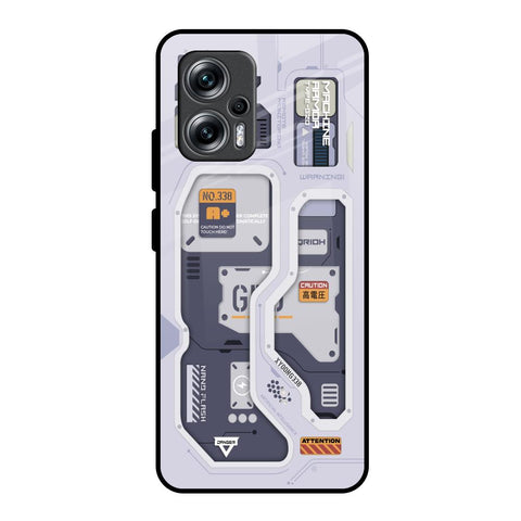 Tech Savvy Redmi K50i 5G Glass Back Cover Online