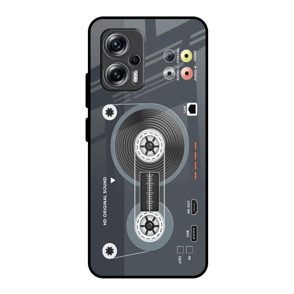 Retro Recorder Redmi K50i 5G Glass Back Cover Online