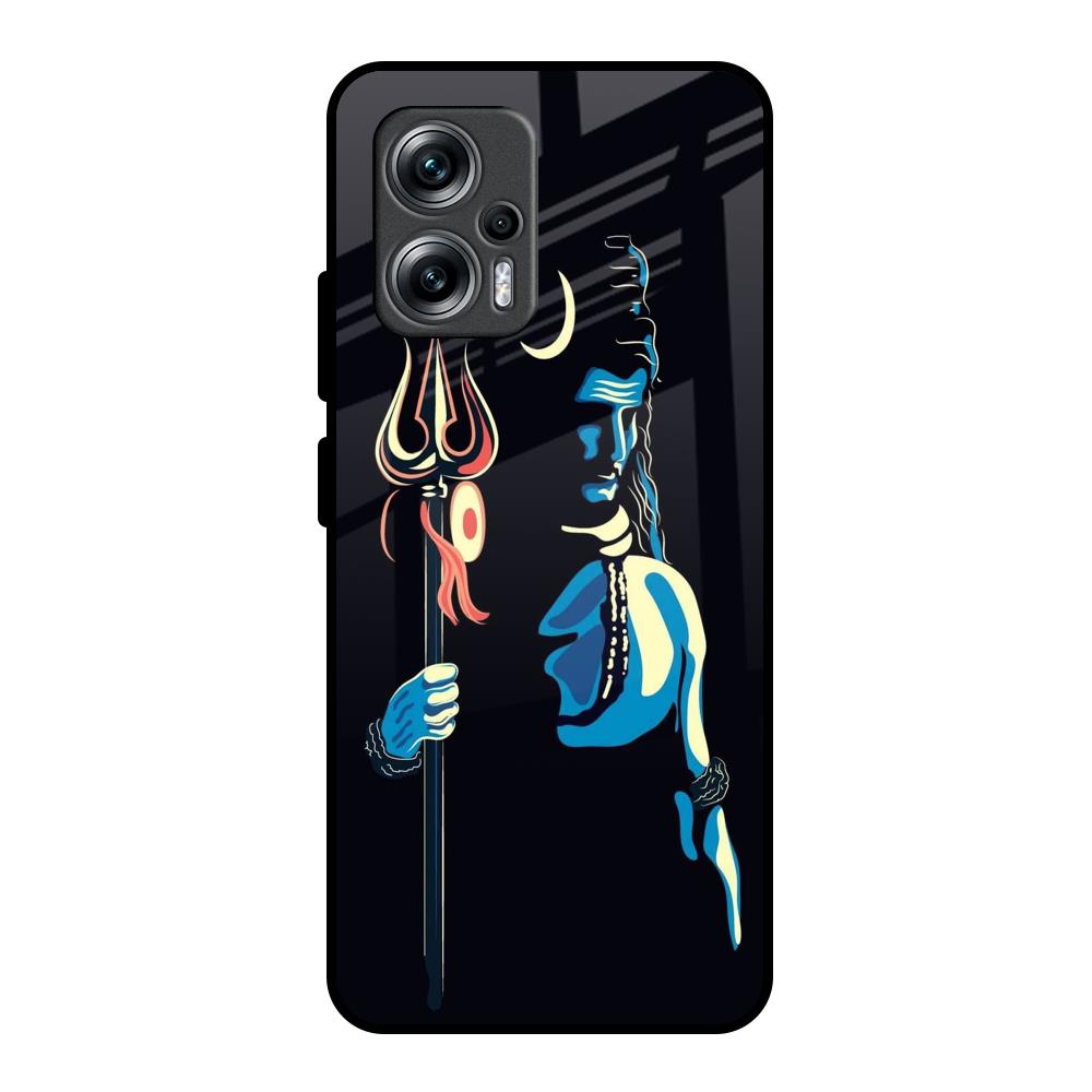 Mahakal Redmi K50i 5G Glass Back Cover Online