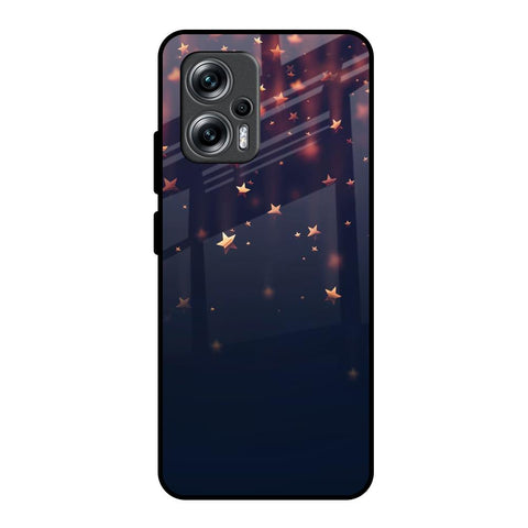 Falling Stars Redmi K50i 5G Glass Back Cover Online